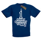 Toddler's Happy Birthday To Me Age 1 T-Shirt