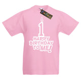 Toddler's Happy Birthday To Me Age 1 T-Shirt