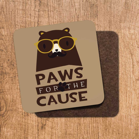 Paws for the Cause Coaster