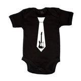 Guitar Tie Motif Baby Vest