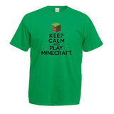 Minecraft Keep Calm And Play Minecraft Child's T-Shirt