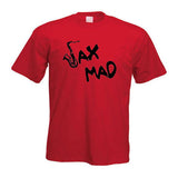 Sax Mad Saxophone Motif T-Shirt