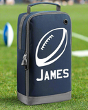 Children's Personalised Rugby Ball Boot Bag