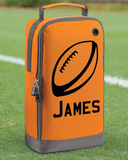 Children's Personalised Rugby Ball Boot Bag