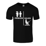Fun Problem Solved Fishing T-Shirt