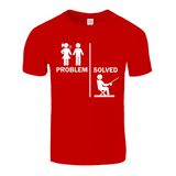 Fun Problem Solved Fishing T-Shirt