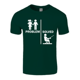 Fun Problem Solved Fishing T-Shirt