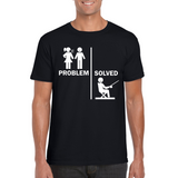 Fun Problem Solved Fishing T-Shirt