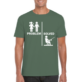 Fun Problem Solved Fishing T-Shirt