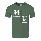 Fun Problem Solved Fishing T-Shirt