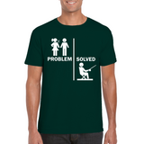Fun Problem Solved Fishing T-Shirt