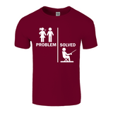 Fun Problem Solved Fishing T-Shirt