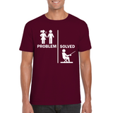 Fun Problem Solved Fishing T-Shirt
