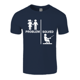 Fun Problem Solved Fishing T-Shirt