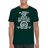 My Biggest Fear Wife Sells My Bicycles Fun T-Shirt
