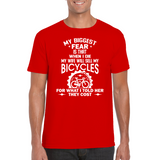 My Biggest Fear Wife Sells My Bicycles Fun T-Shirt