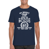My Biggest Fear Wife Sells My Bicycles Fun T-Shirt