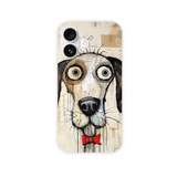 Funny Cartoon Dog iPhone Slim Case