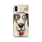 Funny Cartoon Dog iPhone Slim Case