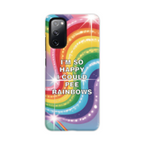 I'm So Happy I Could Pee Rainbows Fun Tough Case