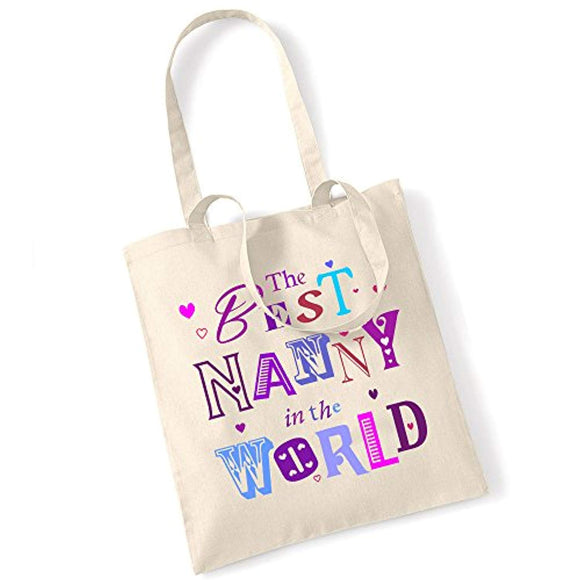 The Best Nanny In The World Tote/Shoulder Bag