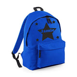 Personalised Star Design Child's Backpack School Bag