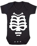 Fun Skeleton Baby Unisex Short Sleeve Baby Vest