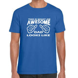 This is What an Awesome Dad Looks Like Thumbs Up T-Shirt