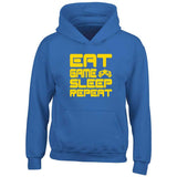 Eat Game Sleep Repeat Child's Gamer Gaming Hoodie