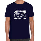 This is What an Awesome Dad Looks Like Thumbs Up T-Shirt