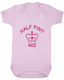 Half Pint Fun Baby Unisex Short Sleeve Baby Vest