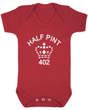 Half Pint Fun Baby Unisex Short Sleeve Baby Vest