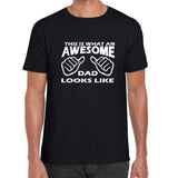 This is What an Awesome Dad Looks Like Thumbs Up T-Shirt