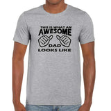 This is What an Awesome Dad Looks Like Thumbs Up T-Shirt