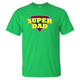 Superdad Motif Fun T-Shirt For Dad