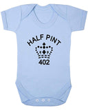 Half Pint Fun Baby Unisex Short Sleeve Baby Vest
