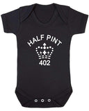 Half Pint Fun Baby Unisex Short Sleeve Baby Vest