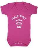 Half Pint Fun Baby Unisex Short Sleeve Baby Vest