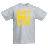 Child's Gamer T-Shirt Eat Game Sleep Repeat