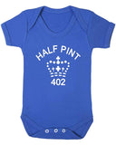 Half Pint Fun Baby Unisex Short Sleeve Baby Vest