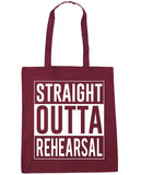 Straight Outta Rehearsal Tote Shopping Bag