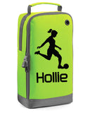 Girls Personalised Football Boot Bag