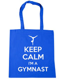 Keep Calm I'm a Gymnast Gymnastics Tote Shopping Bag