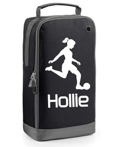 Girls Personalised Football Boot Bag