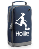 Girls Personalised Football Boot Bag