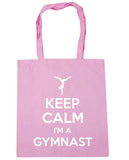 Keep Calm I'm a Gymnast Gymnastics Tote Shopping Bag