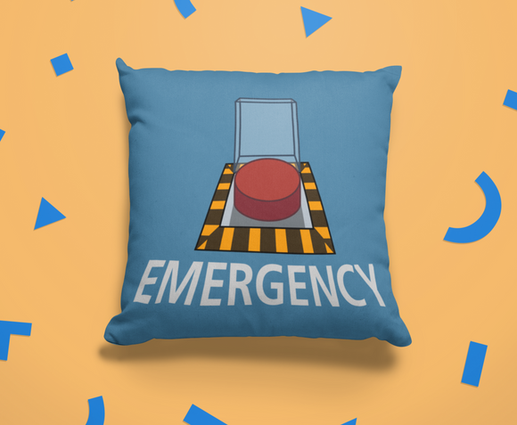 Among Us Emergency Button Gamer Cushion
