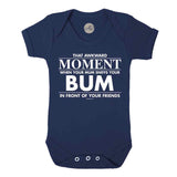 That Awkward Moment Your Mum Sniffs Your Bum Funny Baby Vest