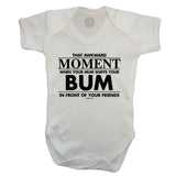 That Awkward Moment Your Mum Sniffs Your Bum Funny Baby Vest