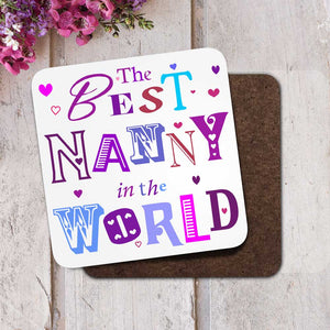The Best Nanny in the World Coaster